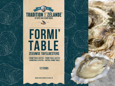 Tradition de Zélande Formi' table zeeuwse tafeloesters 12 stuks